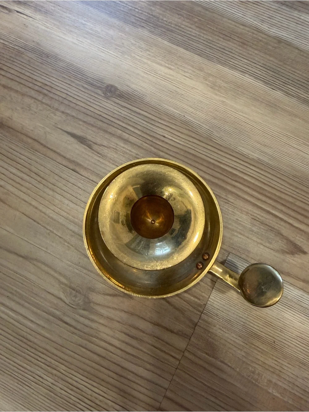 Pier 1 Imports Brass Chamberstick Candle Holder